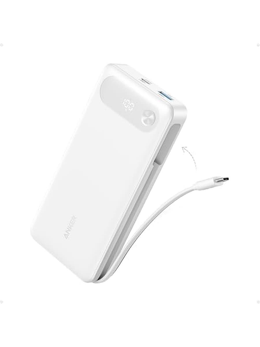Powerbank (Anker, 20.000 mAh, mit Kabel)