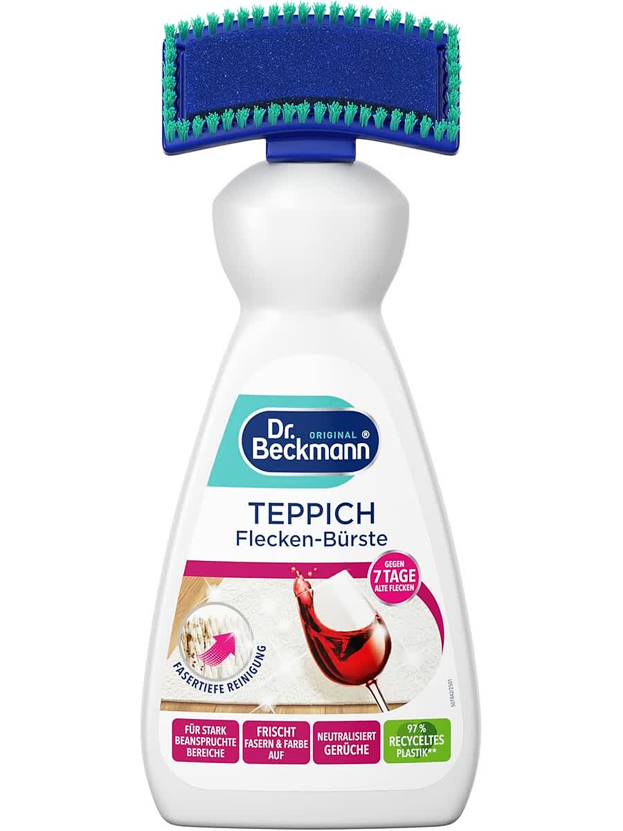 Teppich- & Polster-Fleckenbürste (Dr. Beckmann)