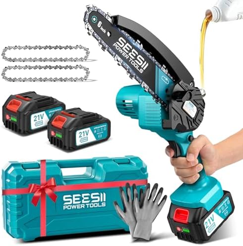 Mini Akku-Kettensäge Produktbild